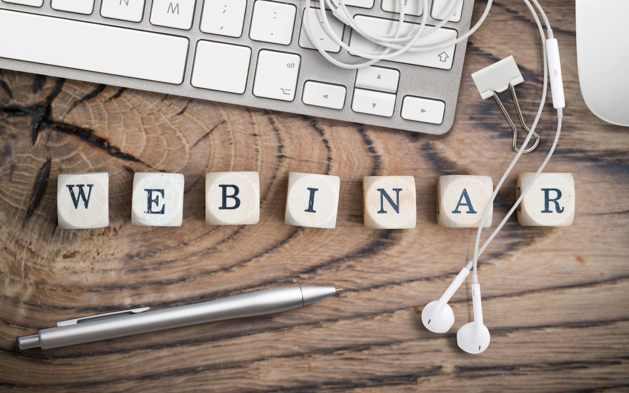 Our upcoming webinars!